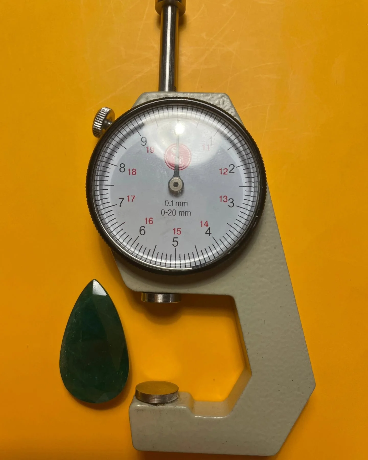 Look at the size of that! Beautiful Zambian Emerald offering for a very special client. At Exclusive Gems - 326 Johri Bazar, we  ensure that these unique pieces keep us busy!