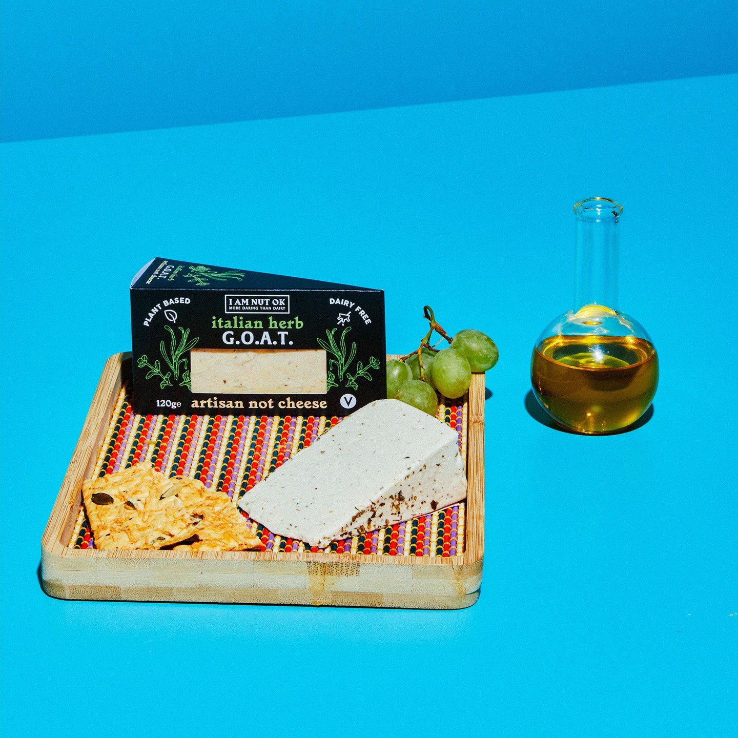 N E W - We have recently added the @iamnutok range to our vegan line up.

Using a mix of traditional and new techniques to create plant-based cheeses which are produced by hand in small batches. There 'not cheeses' go through a process of fermentatio