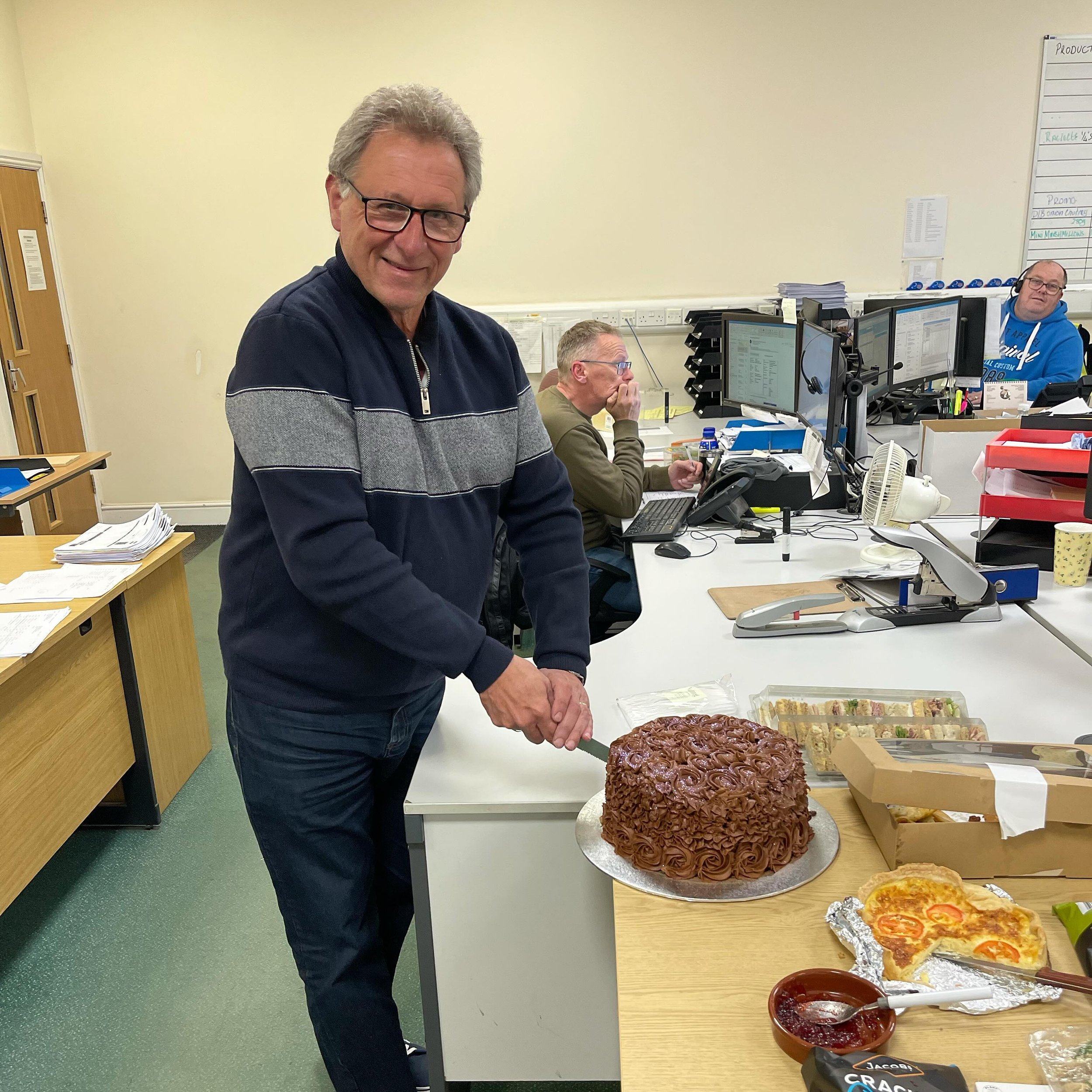 Today we bid a fond farewell to a Longman&rsquo;s legend, Senior Business Development Manager Kevin Groves is retiring after 21 years. He will be greatly missed by all of us here, not only for his sense of humour and kindness as a colleague but also 