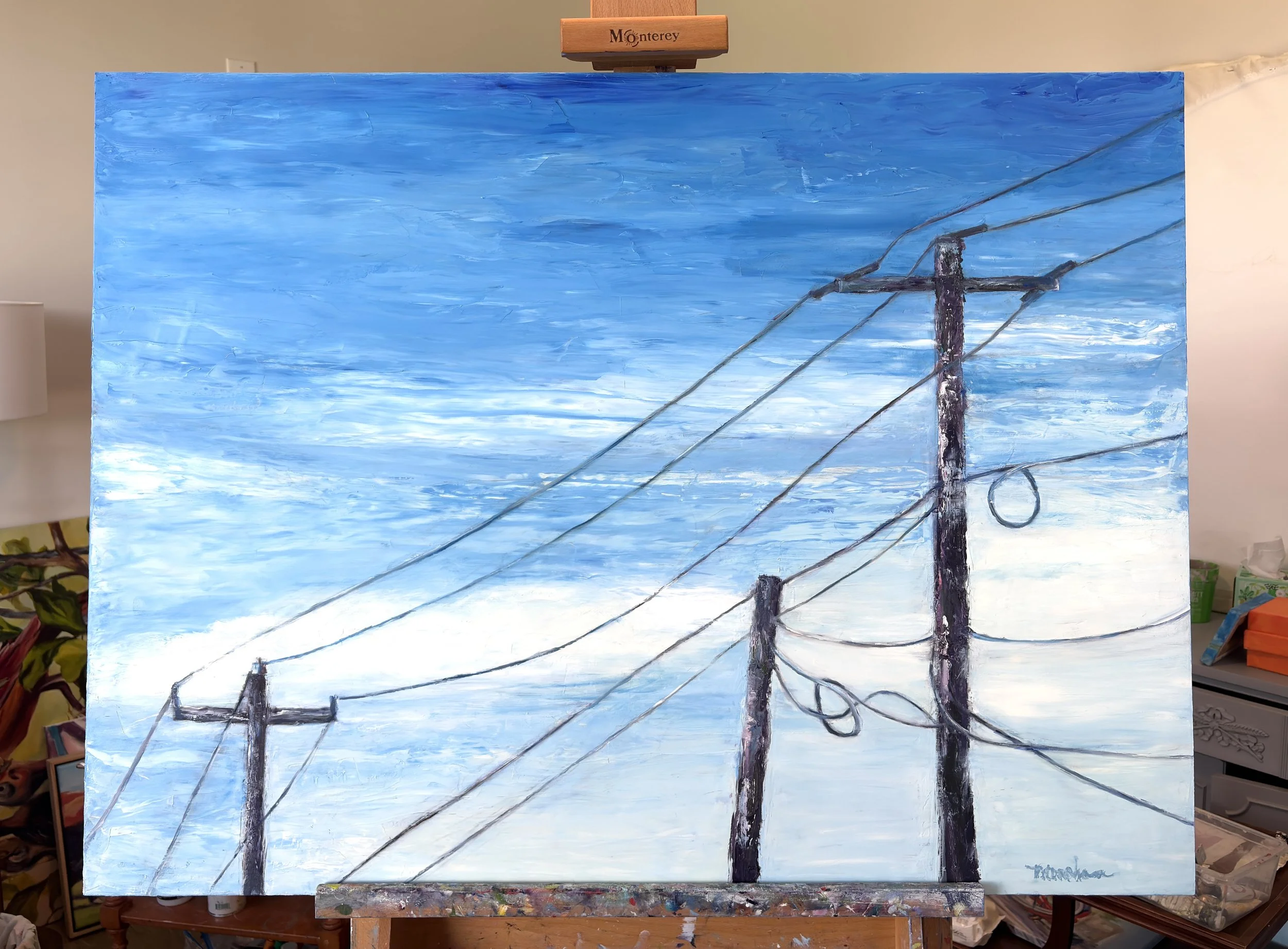 Empowering, oil (30" x 40")