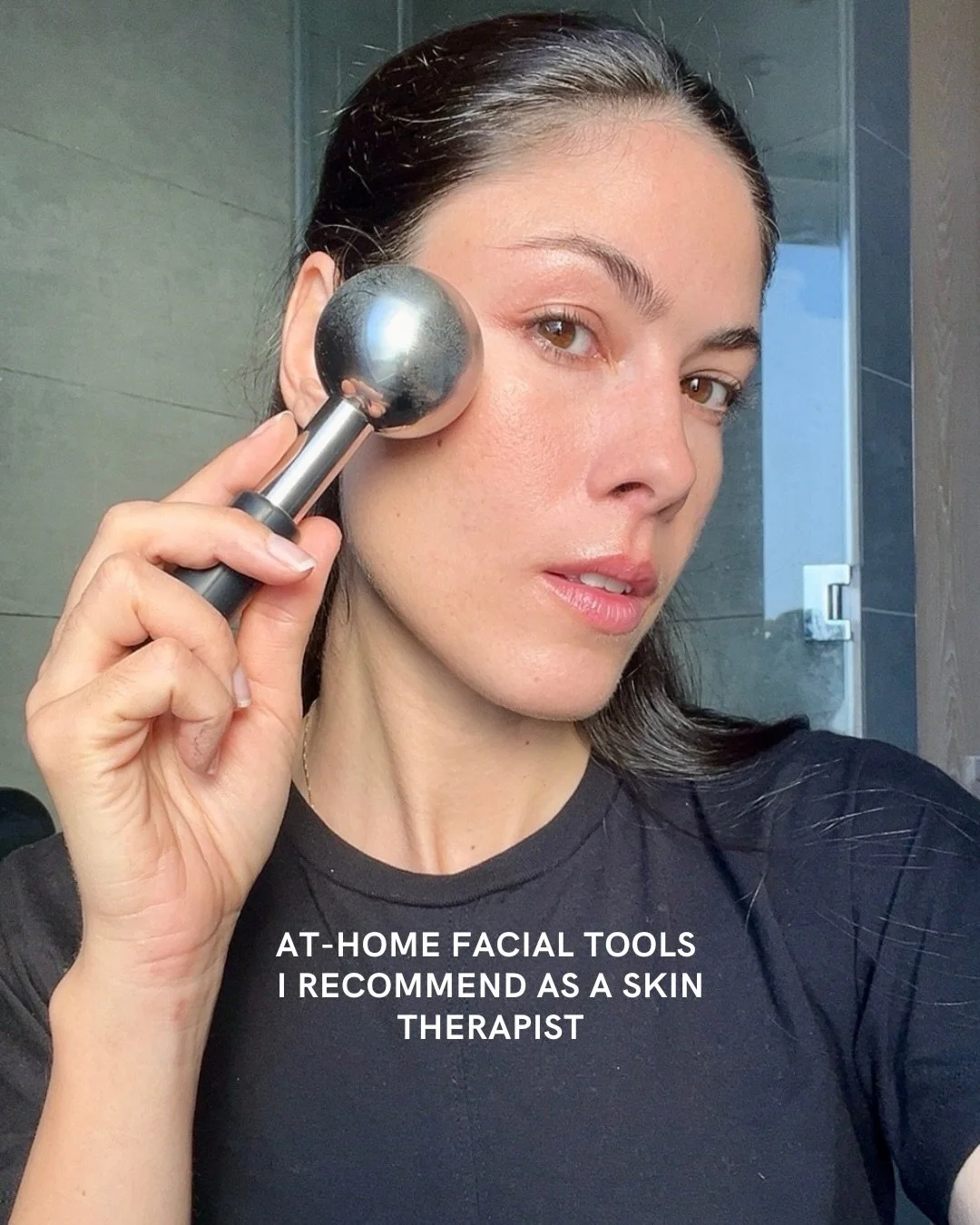 Facial tools I recommend as a Skin Therapist - Not a &ldquo;need&rdquo; but they can definitely up your at-home facial care 👌🏼
.
.
.
.
.
@qureskincare @currentbody @banishacnescars @mynuface 

#facialcare #facialtools #facialdevices #skincareguide 