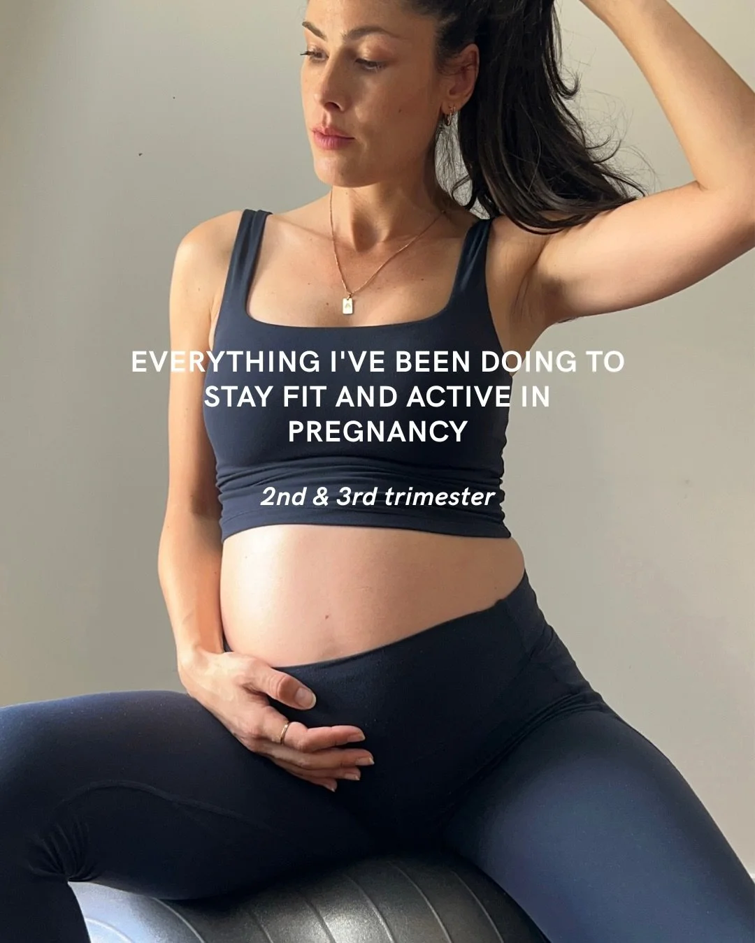 ❗️IMPORTANT CONTEXT👇🏼

Staying active during pregnancy was always a non-negotiable for me, especially at (now) 38 years old, I knew going into this that being sedentary wasn&rsquo;t an option for the kind of pregnancy, birth and recovery I wanted. 