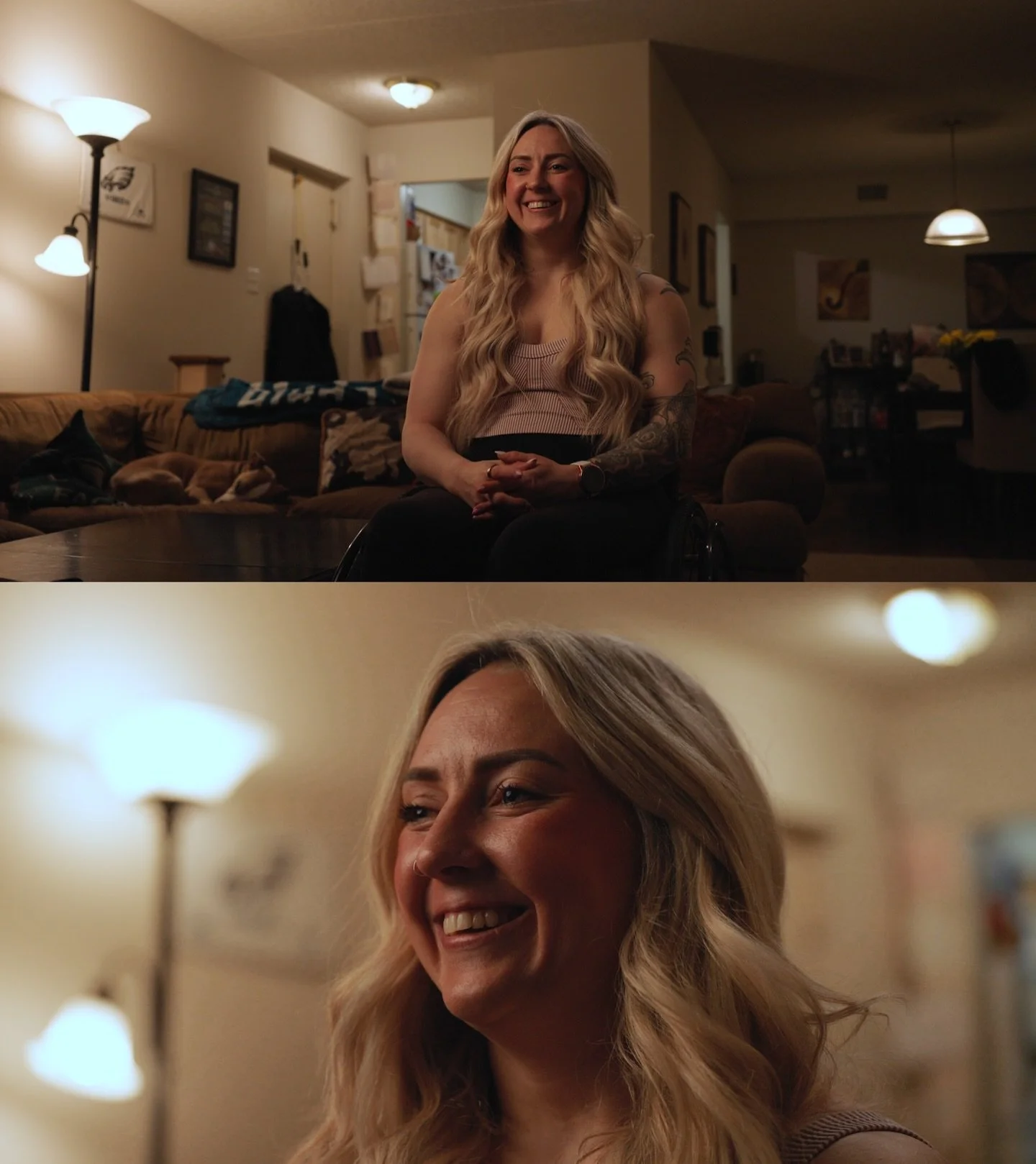 Frames from my interview with @nikkiwalsh.adaptfit
Solo shot this one! It was my first time using the @sonycine FX6 and it was a game changer to run audio straight through the top handle. A lot of people love the FX6 for its internal ND but for me i