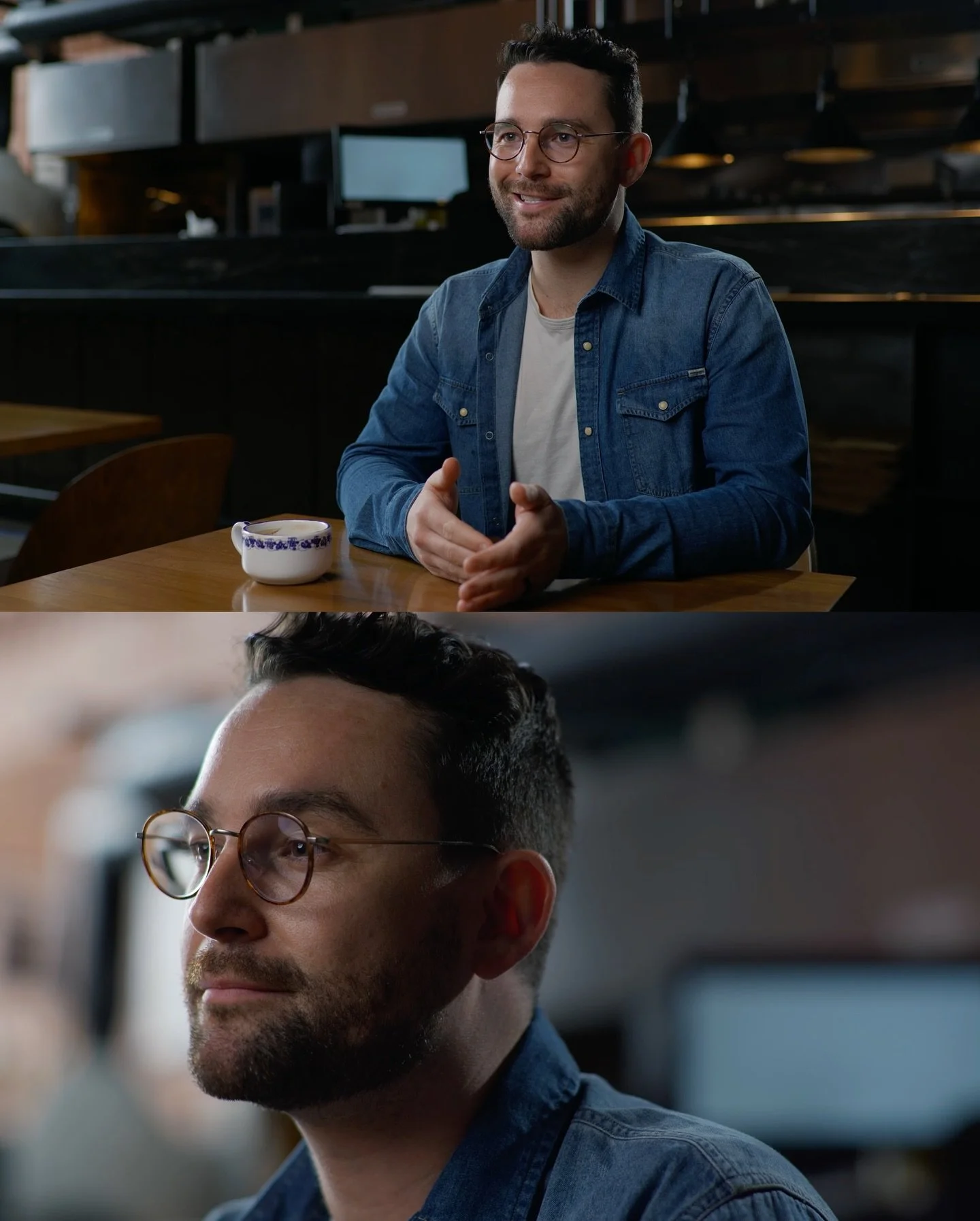 Gusto 501 in Toronto, Ontario🇨🇦
December 6, 2022, old but gold! 
This was one of those gigs where we kept it very “run-n-gun”; no lighting for the B-Roll, a soft key light and a hard hair light for the interview. That “fly on th