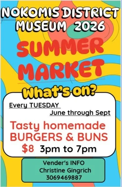 Nokomis Museum Summer Market/BBQ