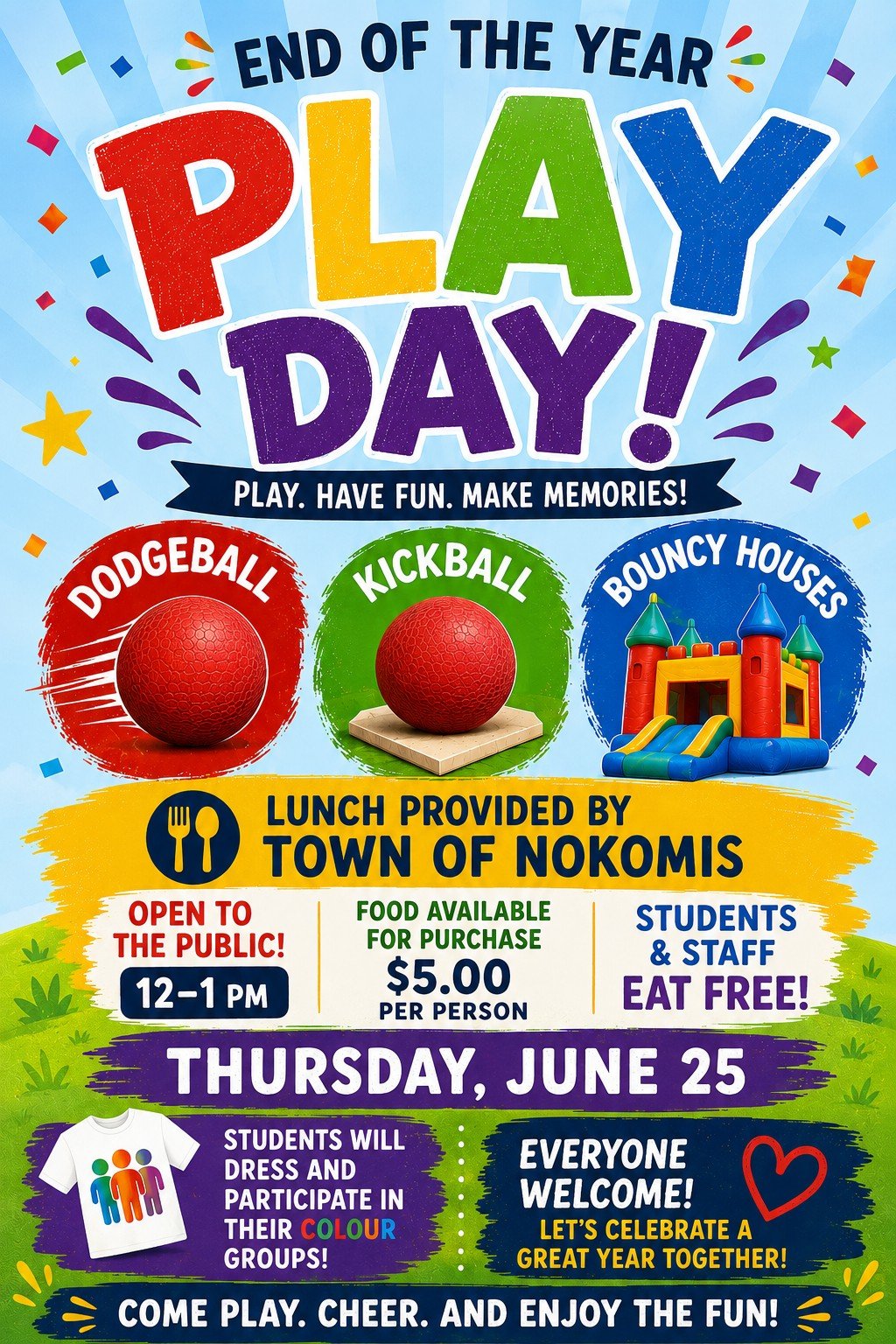 Last day of School BBQ! 