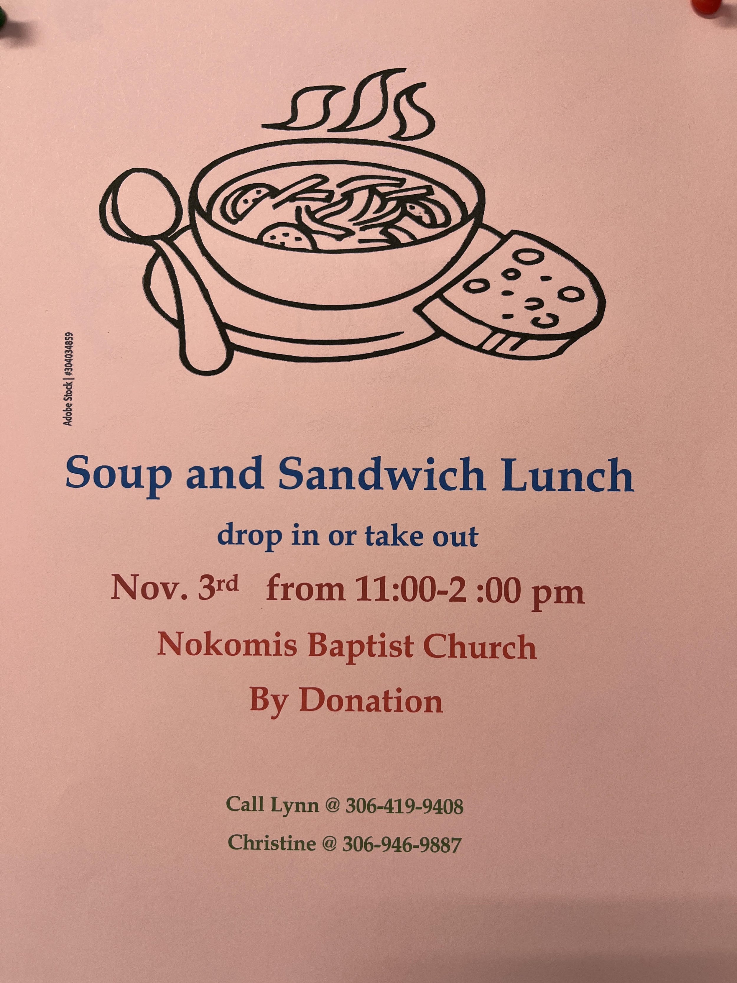 Soup & Sandwich Lunch
