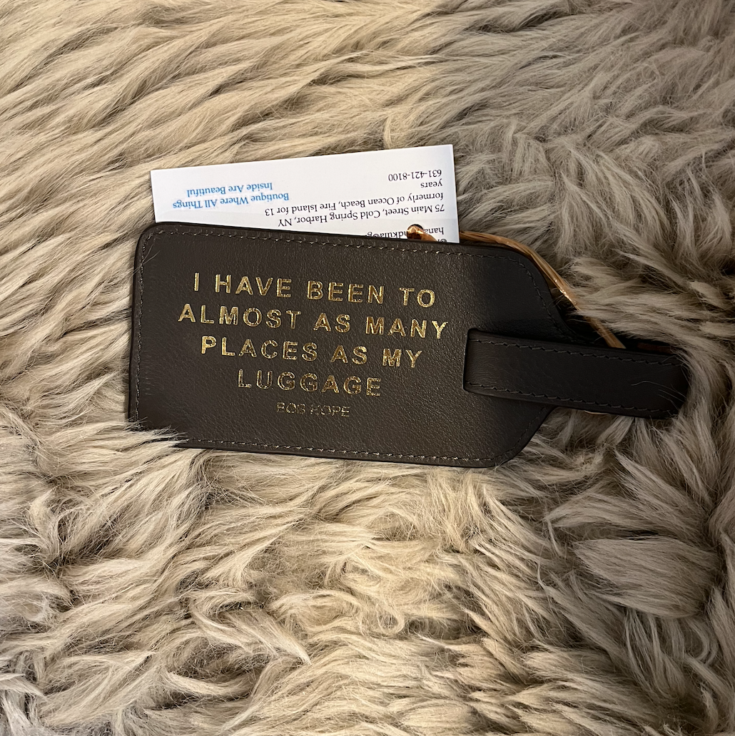 Luggage Tag - BOB HOPE