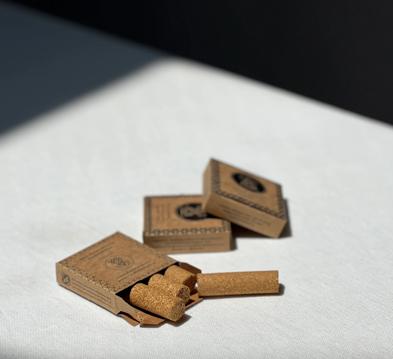 Palo Santo Hand-Pressed Incense Box