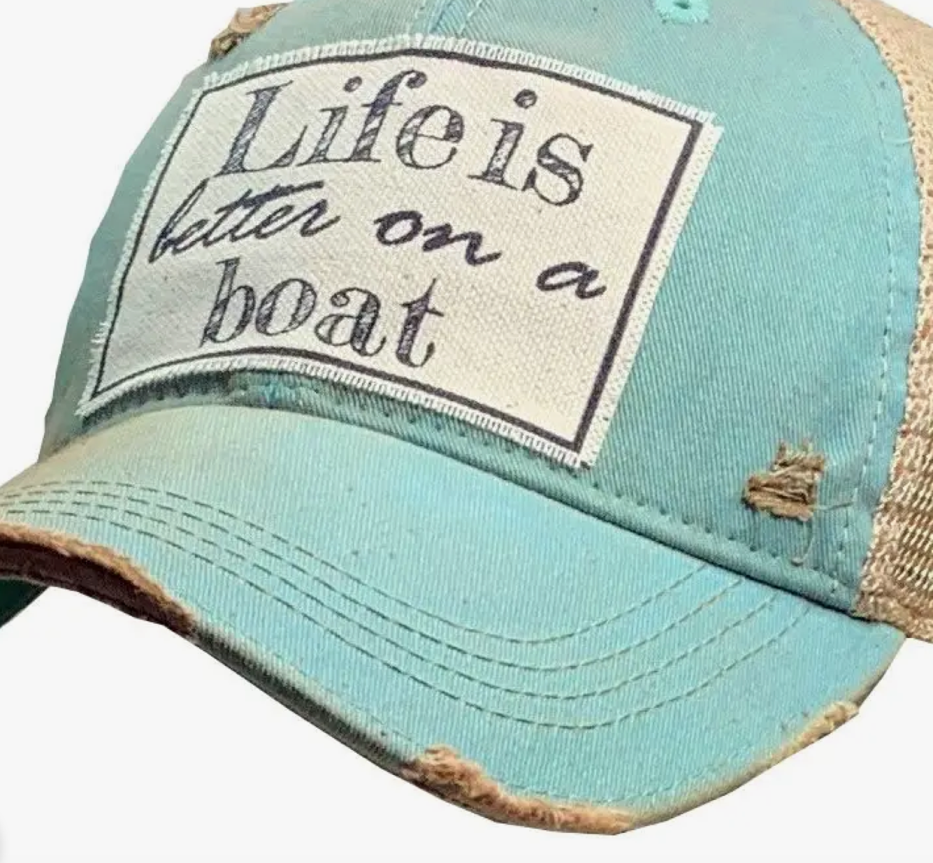 Life is Better on a Boat Hat