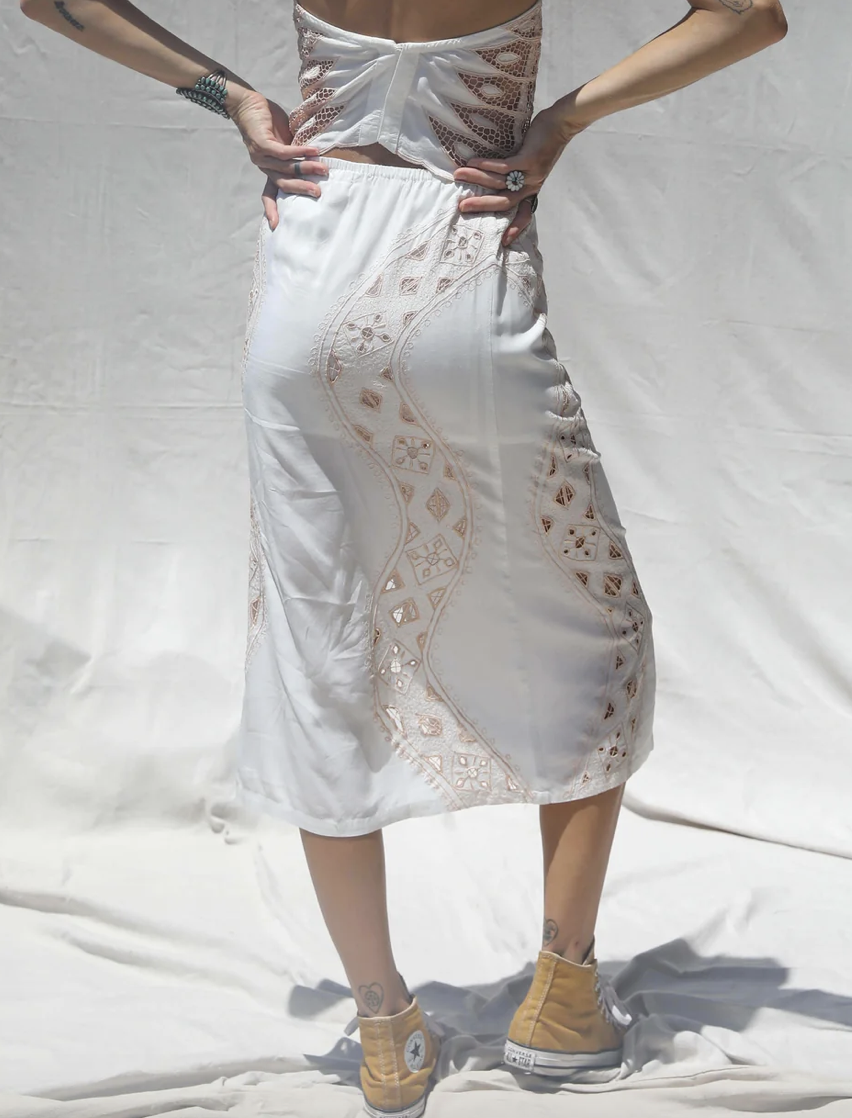 Mellow Midi Skirt by Jen's Pirate Booty  Hanalei and Kulas