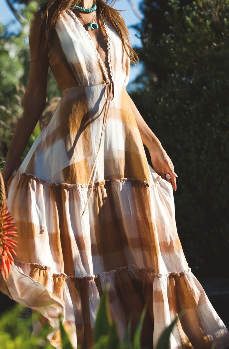 Jen Pirate Booty Salenro Maxi Dress XS