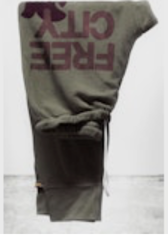 FreeCity Sweatpants 3/4 in shrooms  FCBSWR025