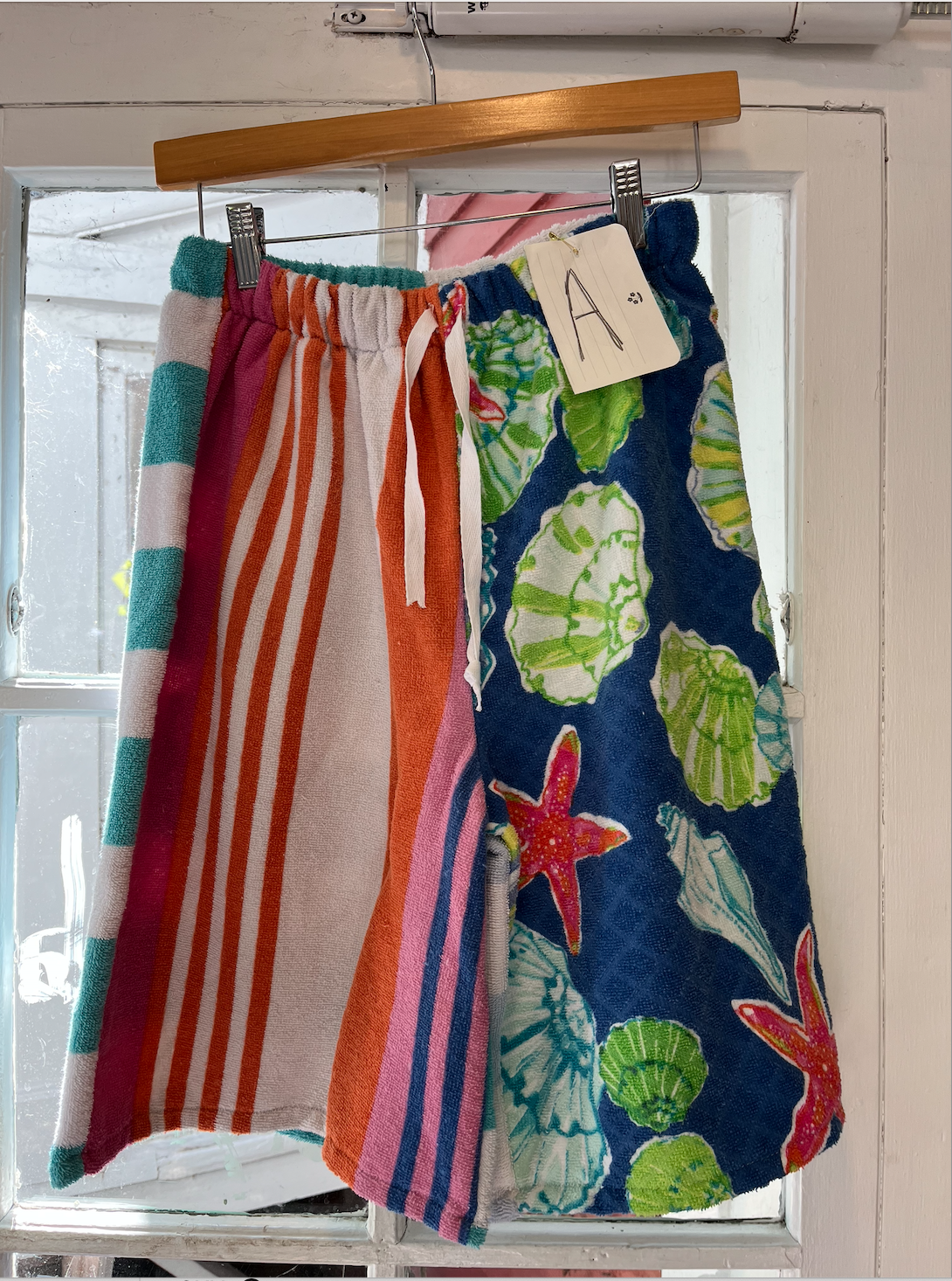 Recycled Towel Long Shorts