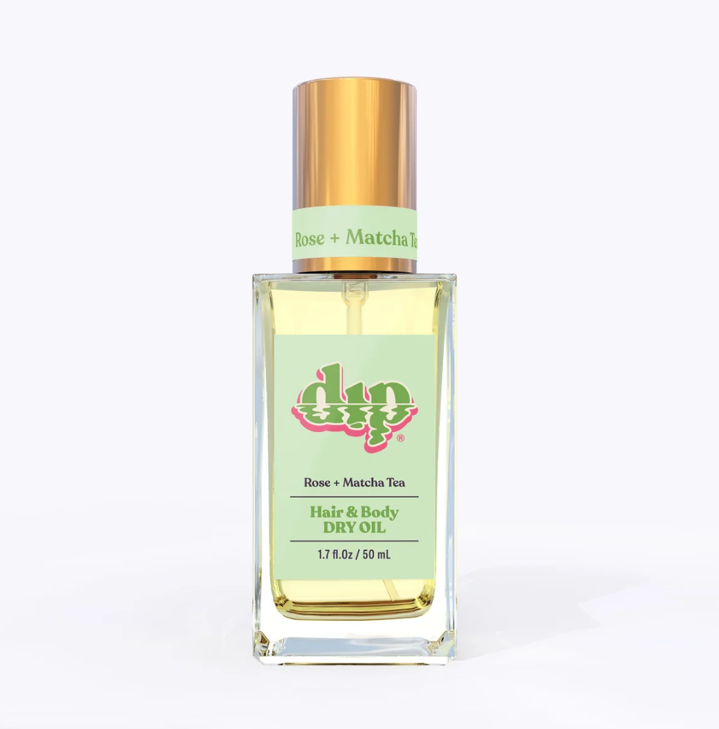 Dip Hair & Body Dry Oil - Rose & Matcha Tea