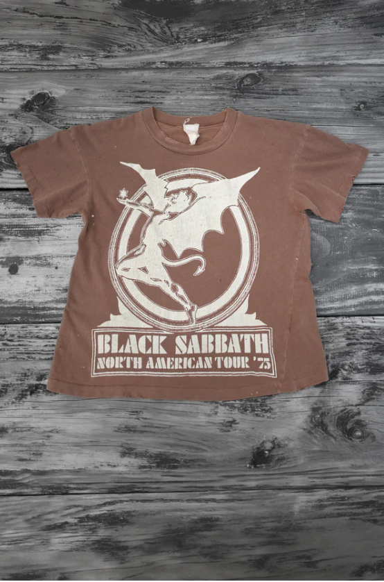 Black Sabbath Back To The Begging Women's Crop
