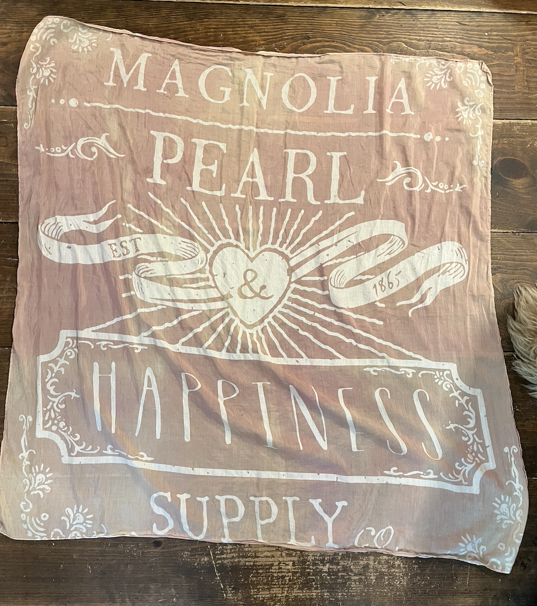 Magnolia Pearl Happiness Supply Co. Scarf - Beautiful Dove