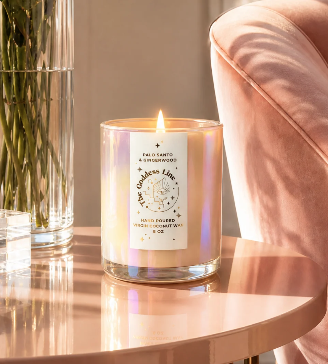 Palo Santo & Gingerwood Candle