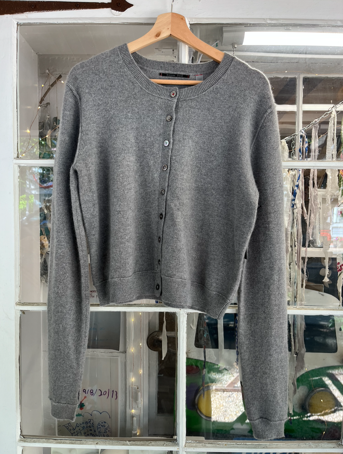 Royal Cashmere Cardigan - Grey