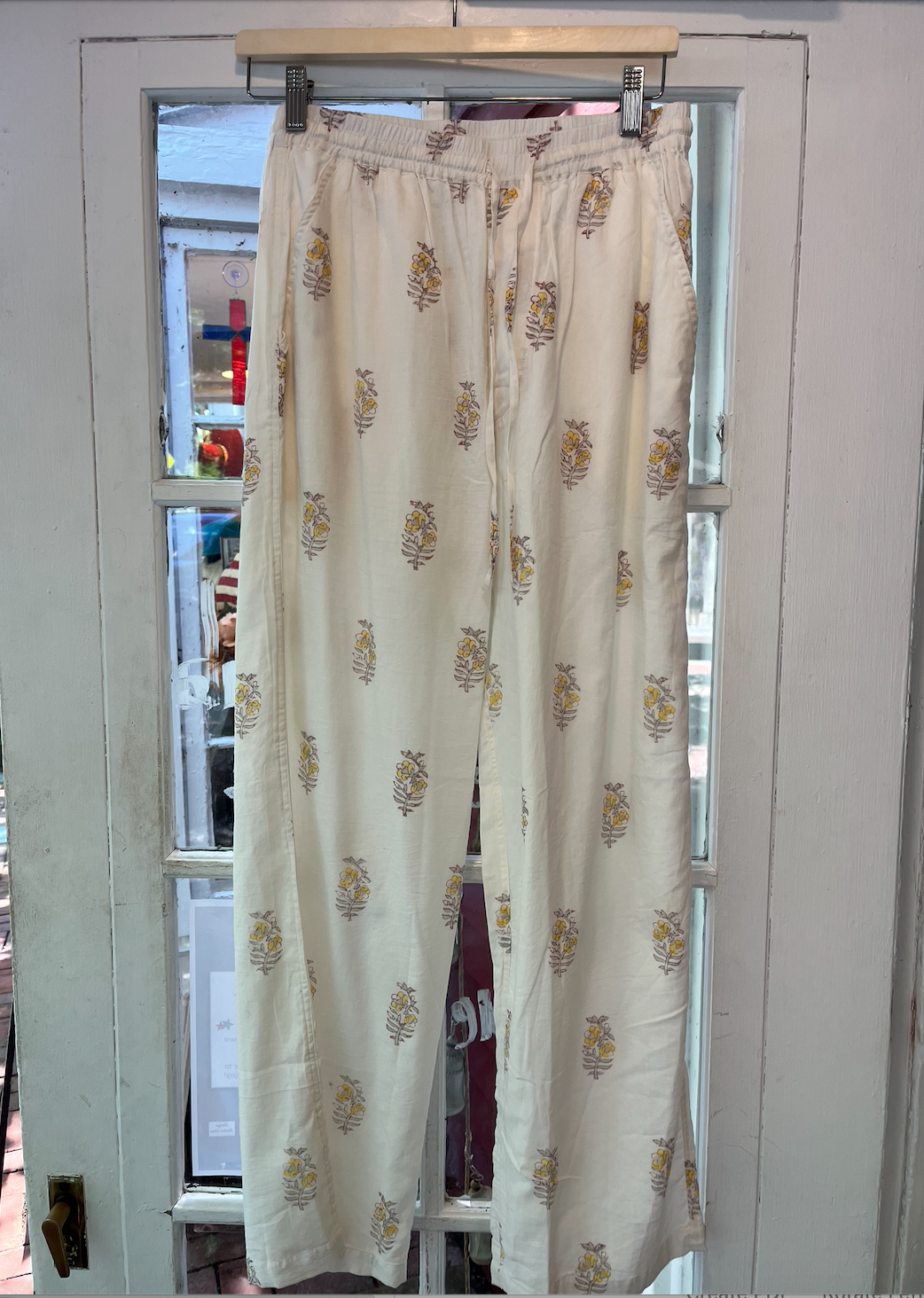 Mens Pants - Yellow Botti