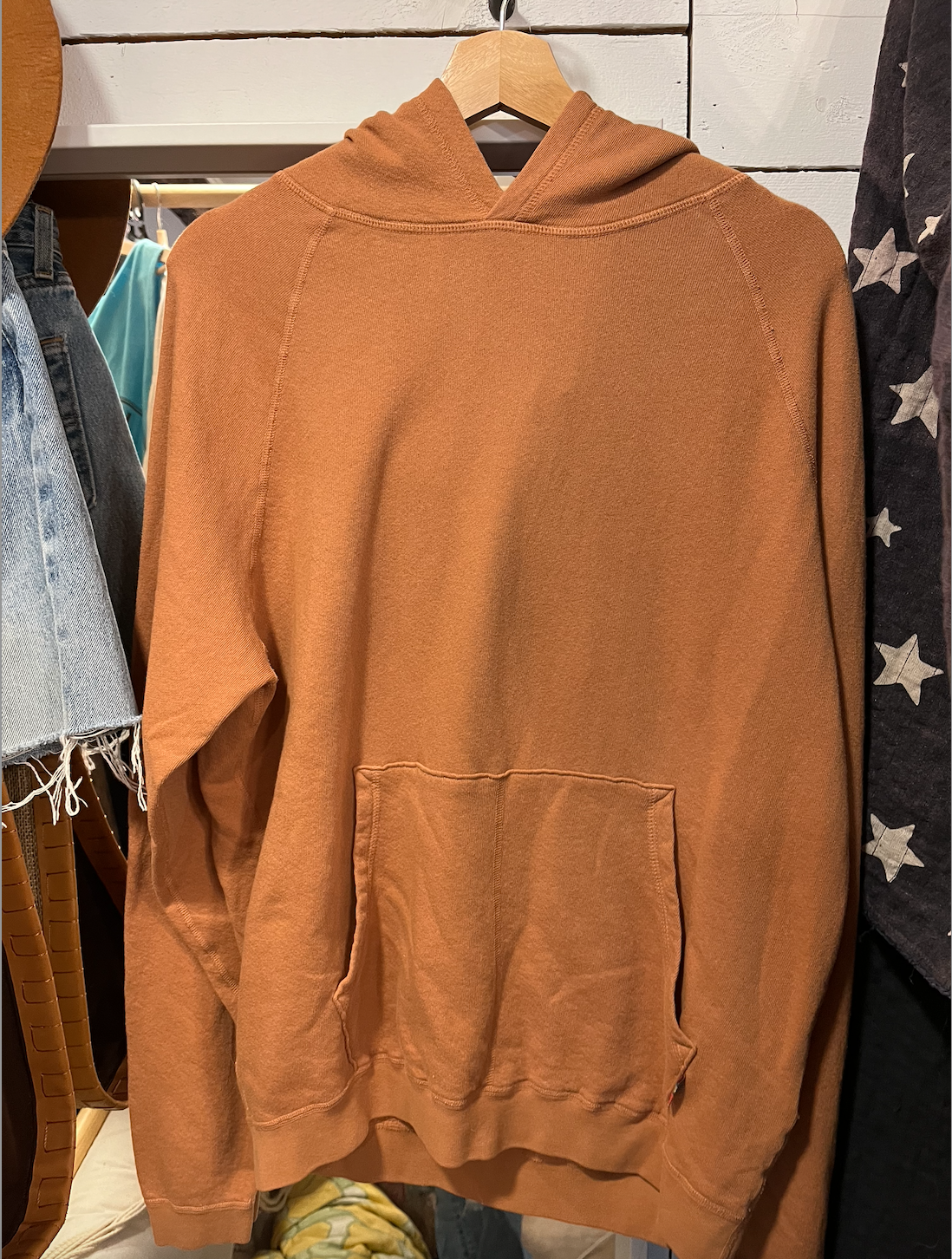 BASICGOODNESS light-terry/fluff hoodie - Toner -  FCTPOHO78