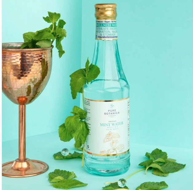 Digestion + Bloating: Premium Mint Water Distillate