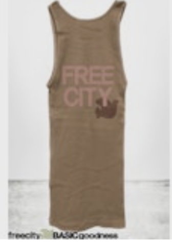 FreeCity Super Vintage Tank Bronzer FCTTNK020