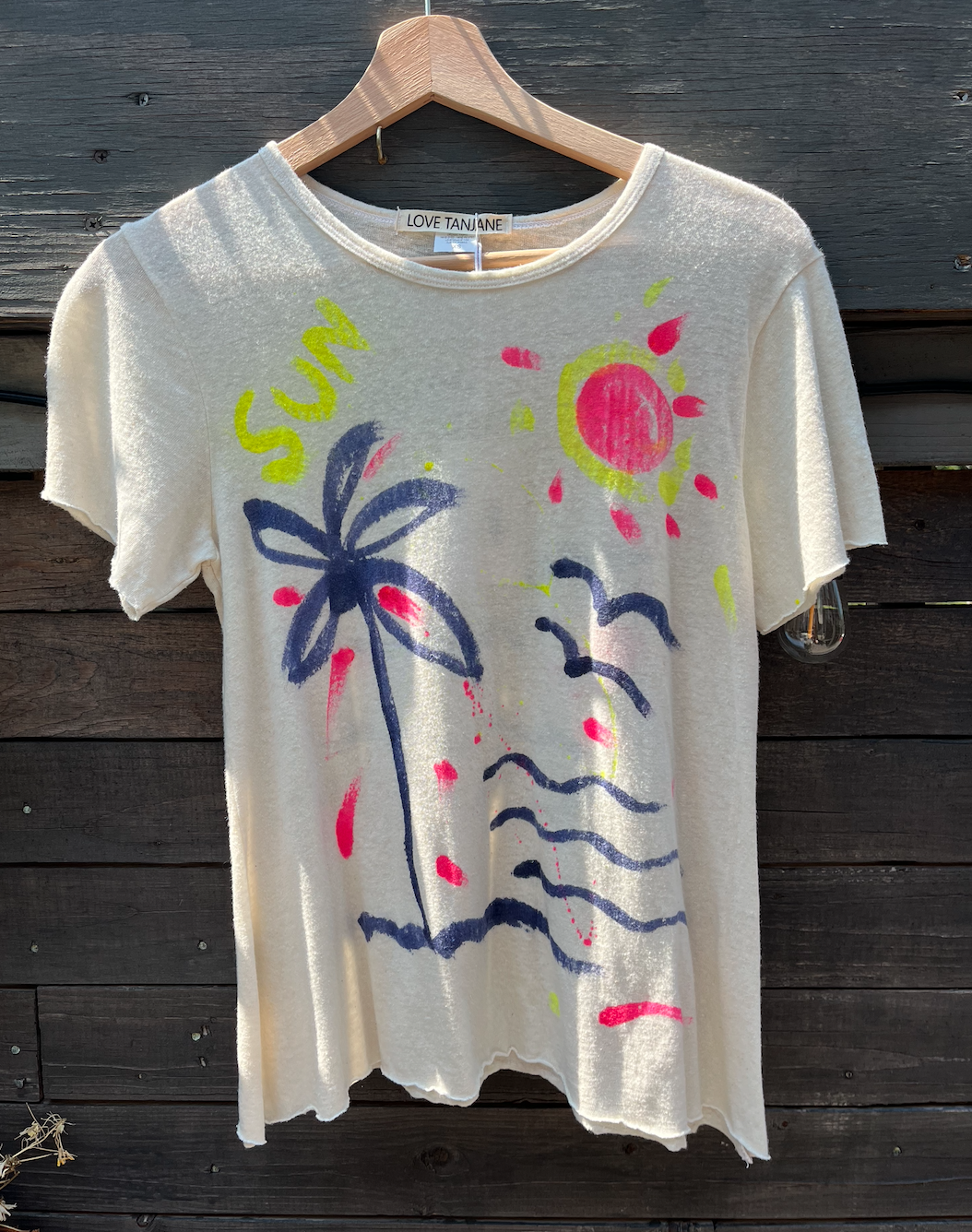 Love Tanjane Tee Palm Paint T-shirt