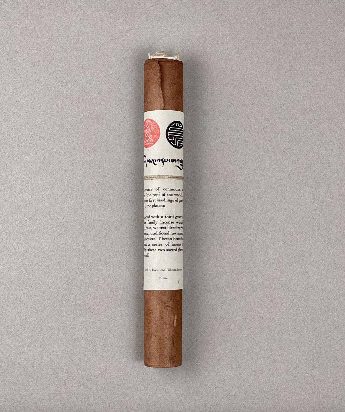 LHASA INCENSE SCROLL