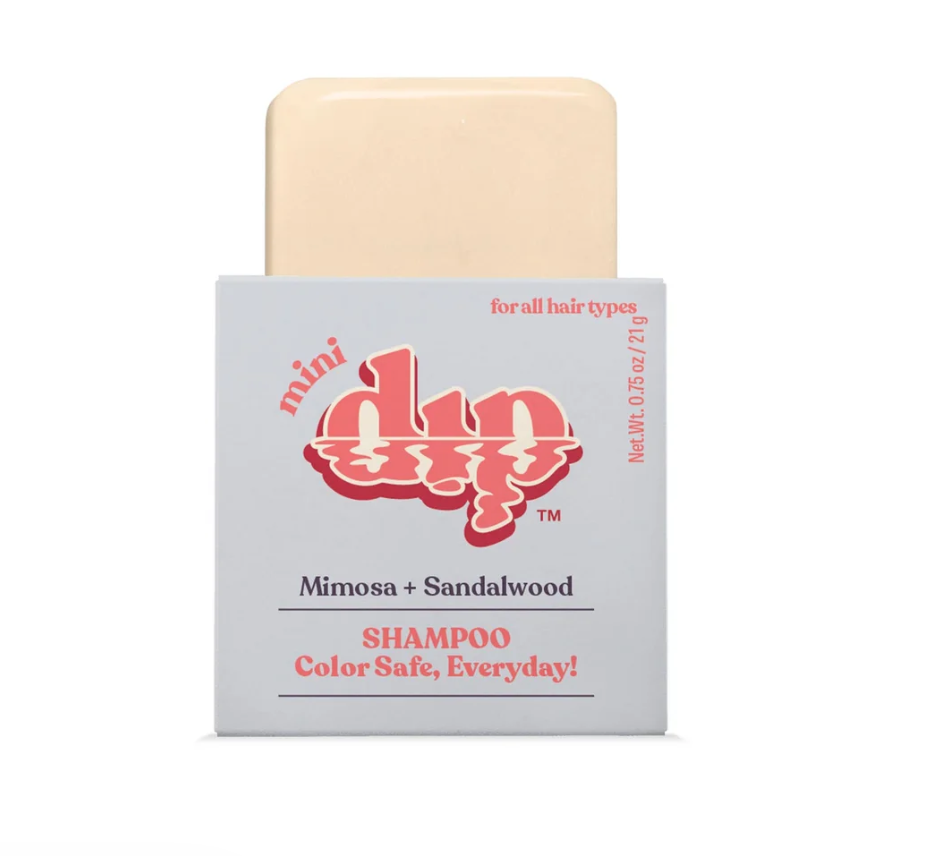 Mini Dip Shampoo Bar: Color Safe, Everyday - Mimosa & Sandalwood