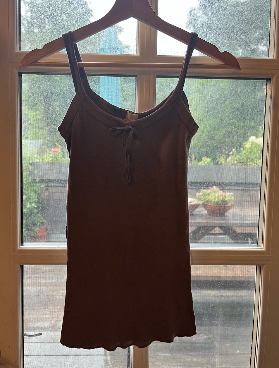 J. Marin Co. - The 1930's French Vintage Bow Organic Camisole - Purple