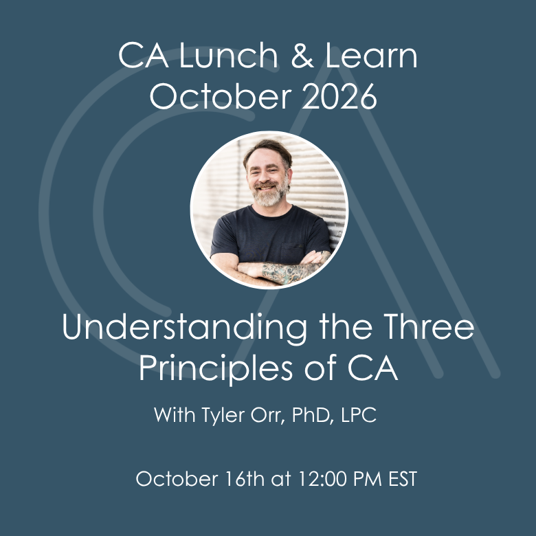 CA Lunch & Learn: Understanding the Three Principles of CA - October 16th, 2026