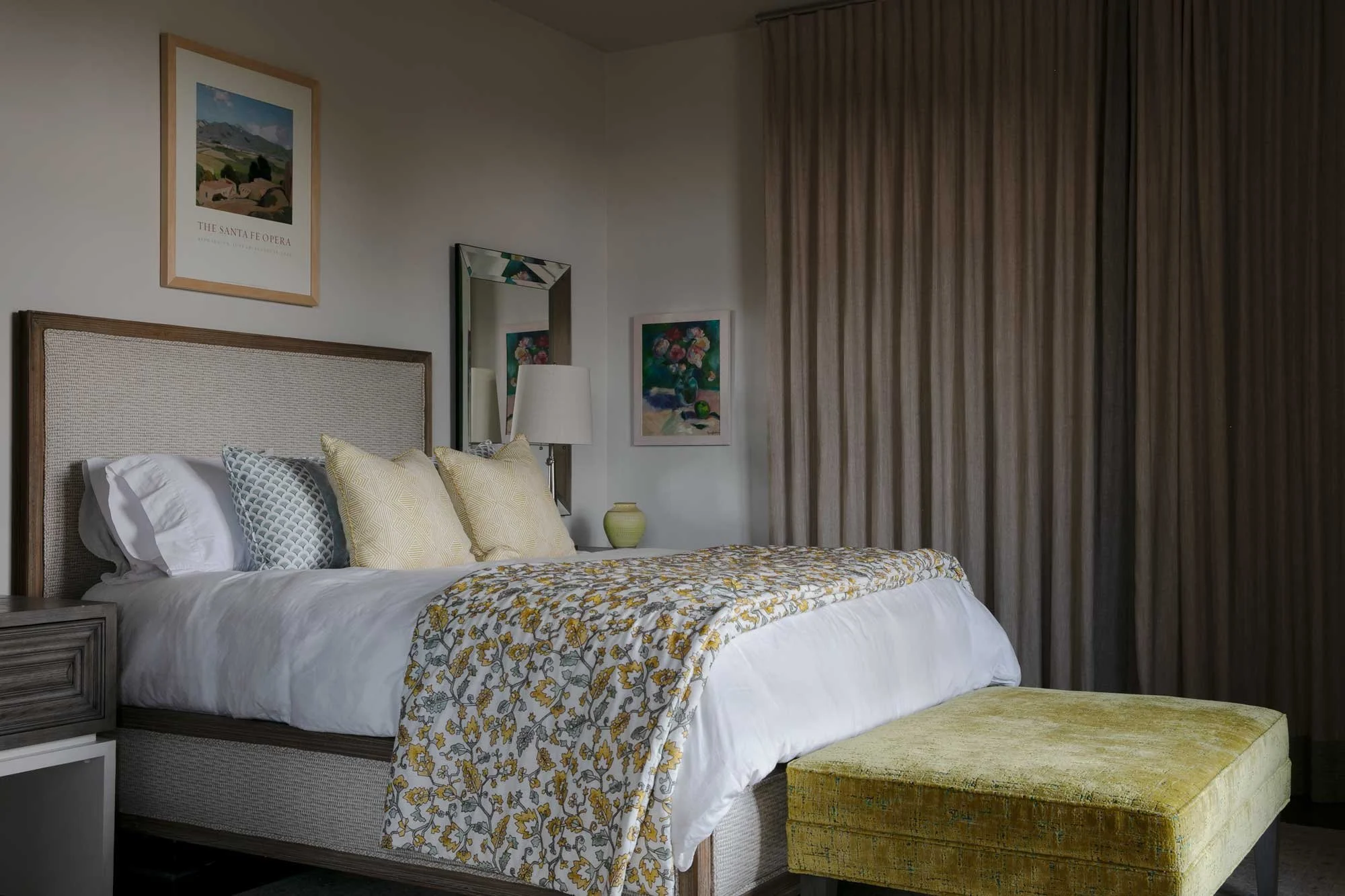 Brad Beach interiors — Fayetteville Pied à Terre project