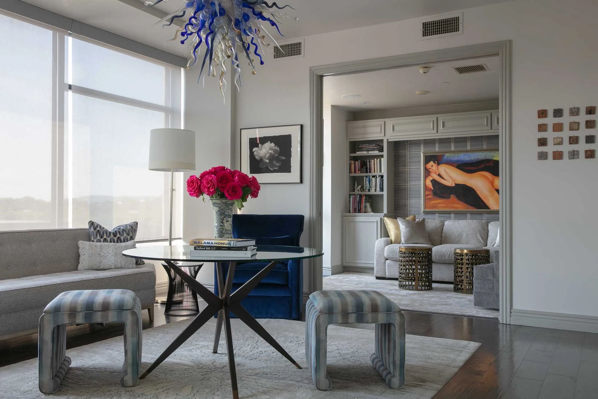 Brad Beach interiors — Fayetteville Pied à Terre project