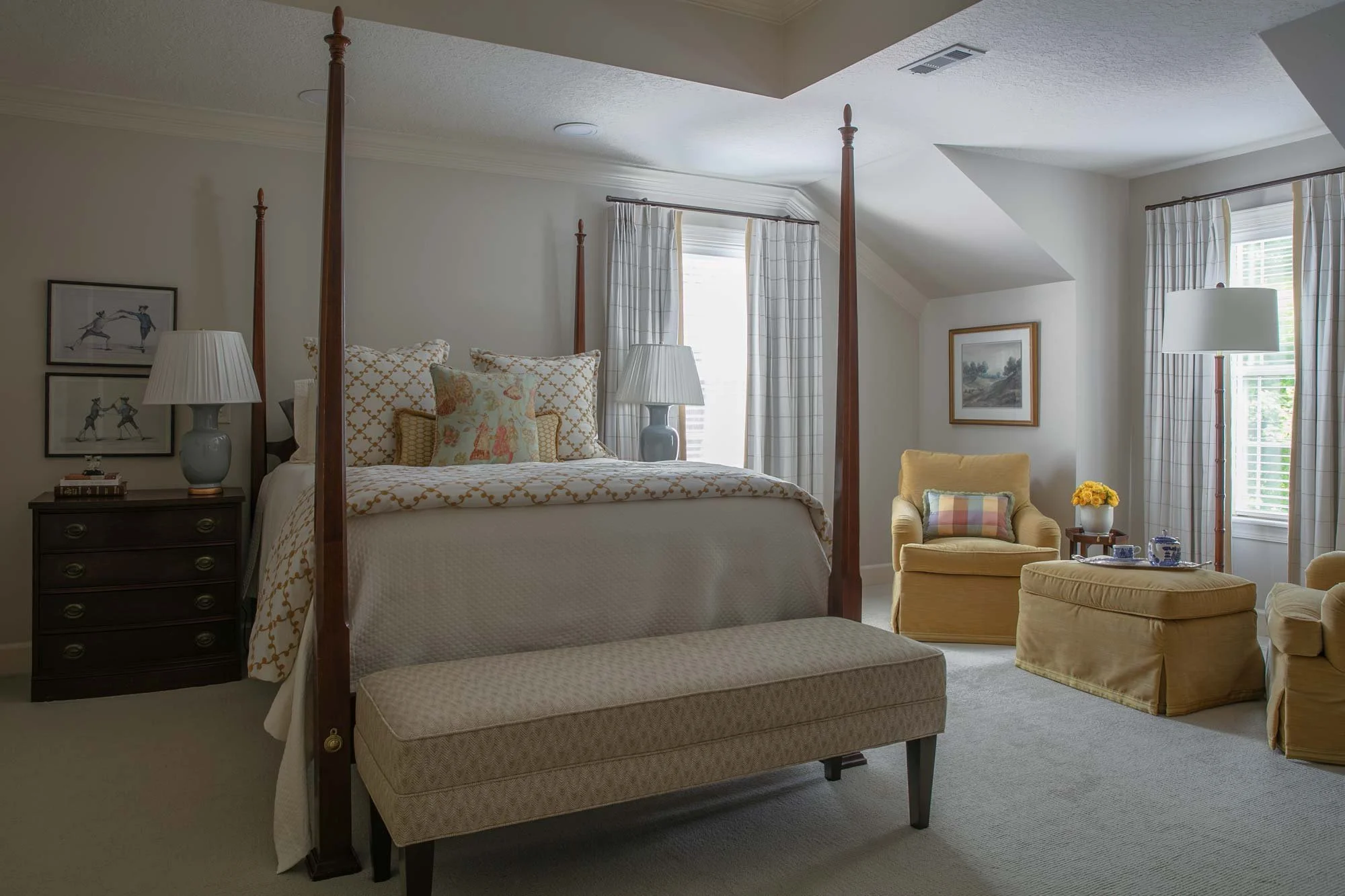 Brad Beach interiors — Johnson Traditional project