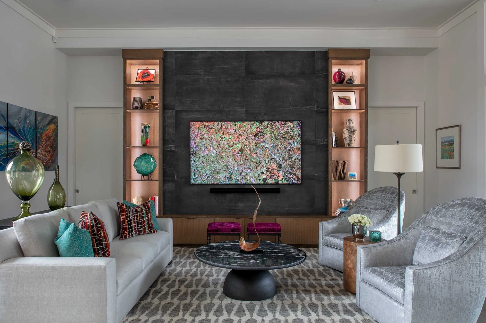 Brad Beach interiors — Oklahoma Artist project