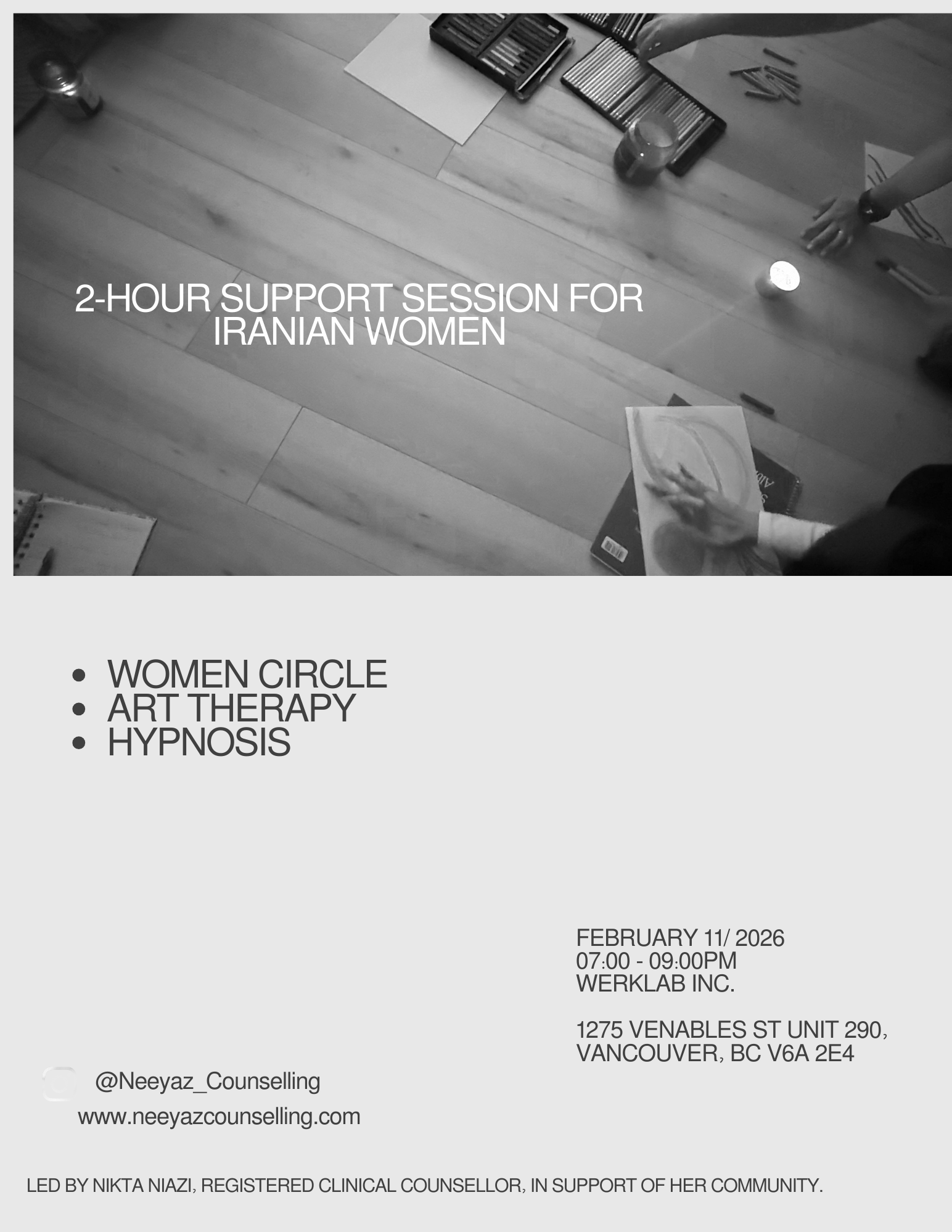 2-hour, trauma-informed session