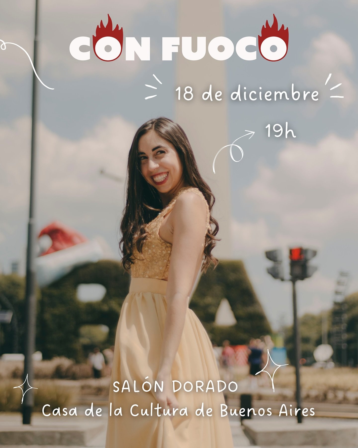 ✨ Se viene mi primer concierto solista en Buenos Aires - anoten la fecha! ✨ 

🗓️ Jueves, 18 de diciembre a las 19h

📍Sal&oacute;n Dorado &bull; @bacultura 

🎹 Voy a contar con el apoyo de la gran maestra @eduvigespicone 

🔜 M&aacute;s detalles pr
