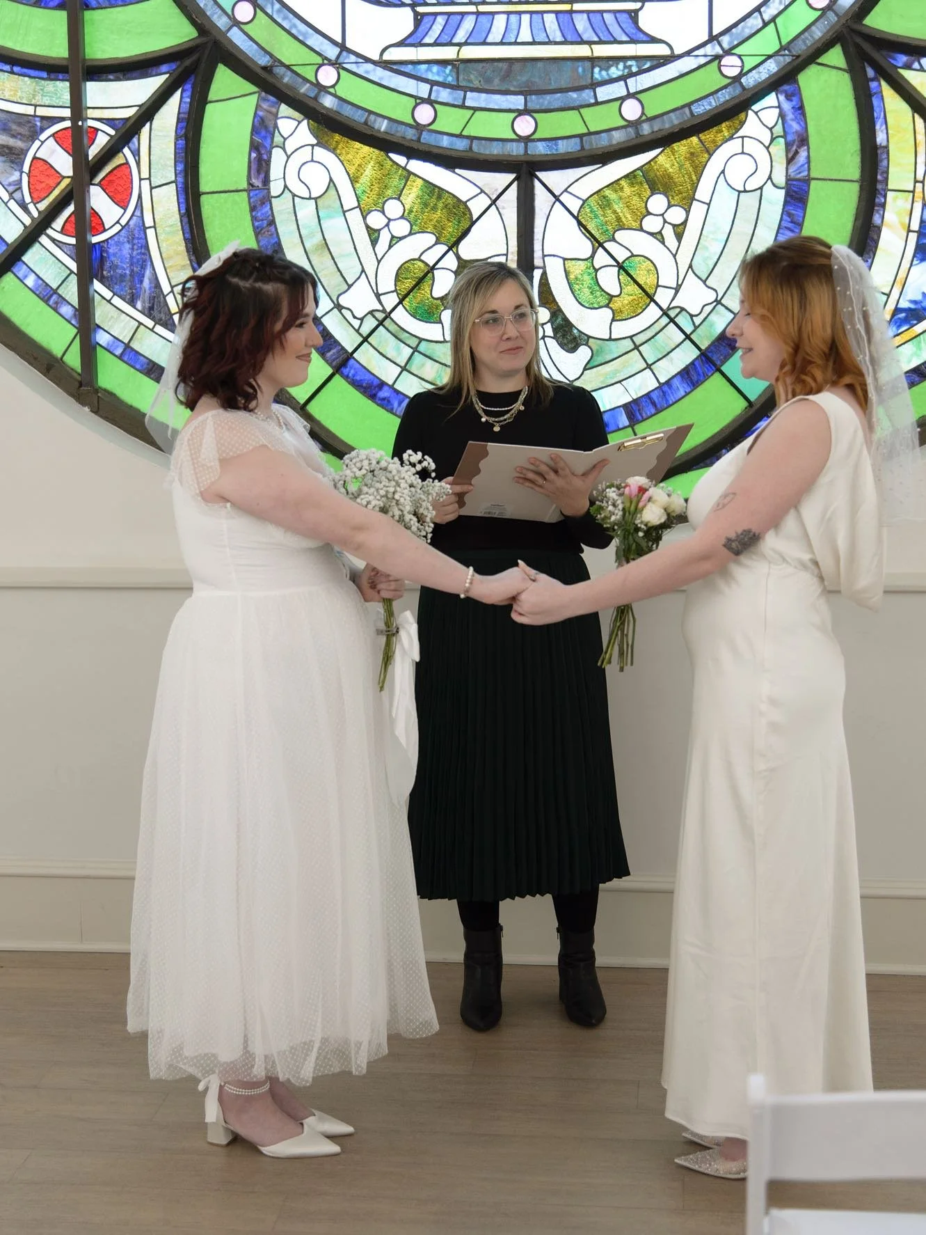 We don&rsquo;t just host weddings&hellip;we perform them, too!

It would be an honor to officiate your wedding or elopement. Here&rsquo;s how it works: 

🌟 One meeting for prep. 

💫 Check-in call for final details.

⭐️ Rehearsal attendance &amp; pe