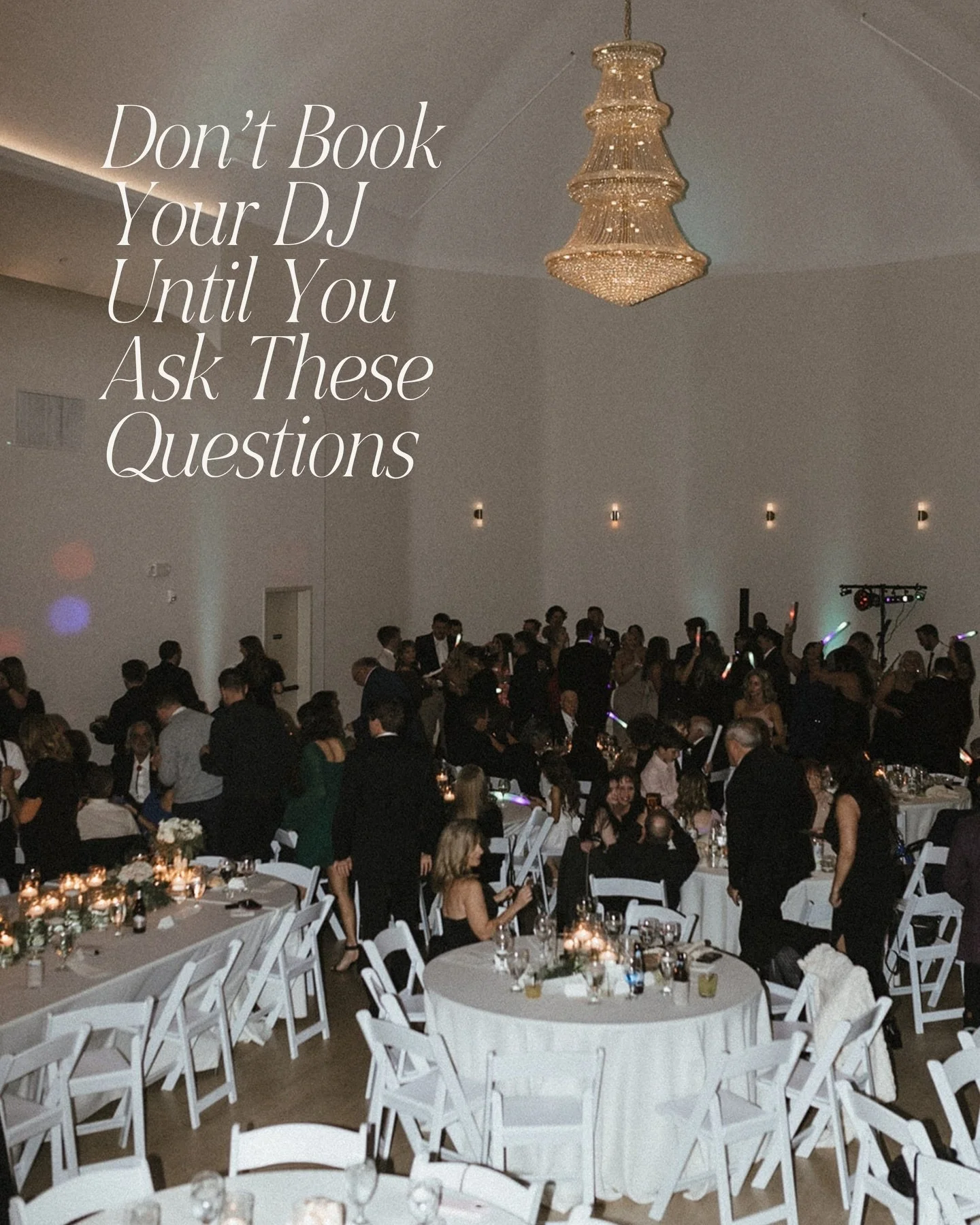 It&rsquo;s easy to find your right DJ fit when you ask these questions 🎶 

Check out our full blog at link in bio &amp; get ready to dance all niiiight!

photo | @jordanleephotography__, @maggienewtonphotography, @angiereneephoto_, @kaylacolemanphot