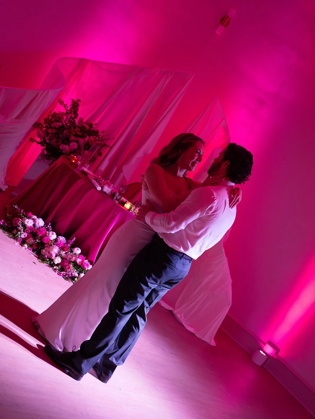 The most magical last dance for Natalie &amp; Greg 💞

cake | @k2cakescle 
caterer | @atasteofexcellence
ceremony music | @opus216 
coordination | @elliotevents
entertainment | @npientertainment 
florals | @blossomflowerbar
hair &amp; makeup | @mklei