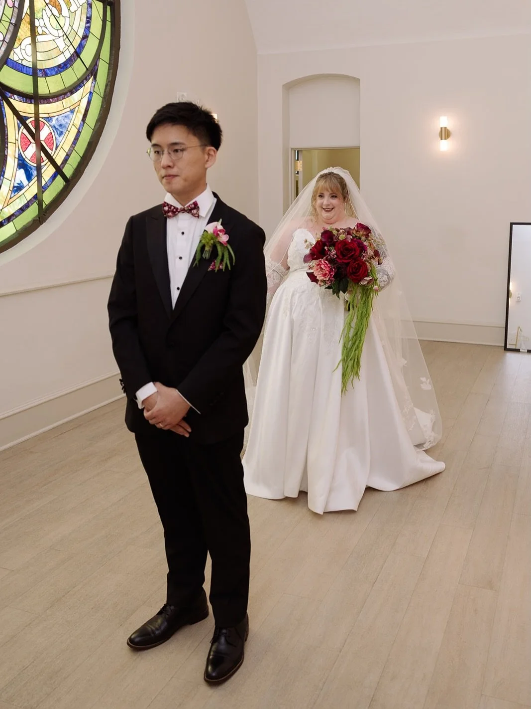 BRB&hellip; utterly *SOBBING* over Brooke &amp; Tony&rsquo;s first look&hellip;will return emails when done crying ❤️

catering | @atasteofexcellence&nbsp;
content creation | @katescontentco
coordination | @elliotevents
dj | @npientertainment @jimmyi