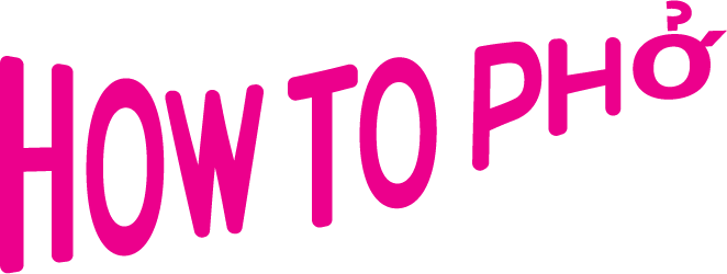 Graphic of bright pink text in a distorted format stating "How To Pho"