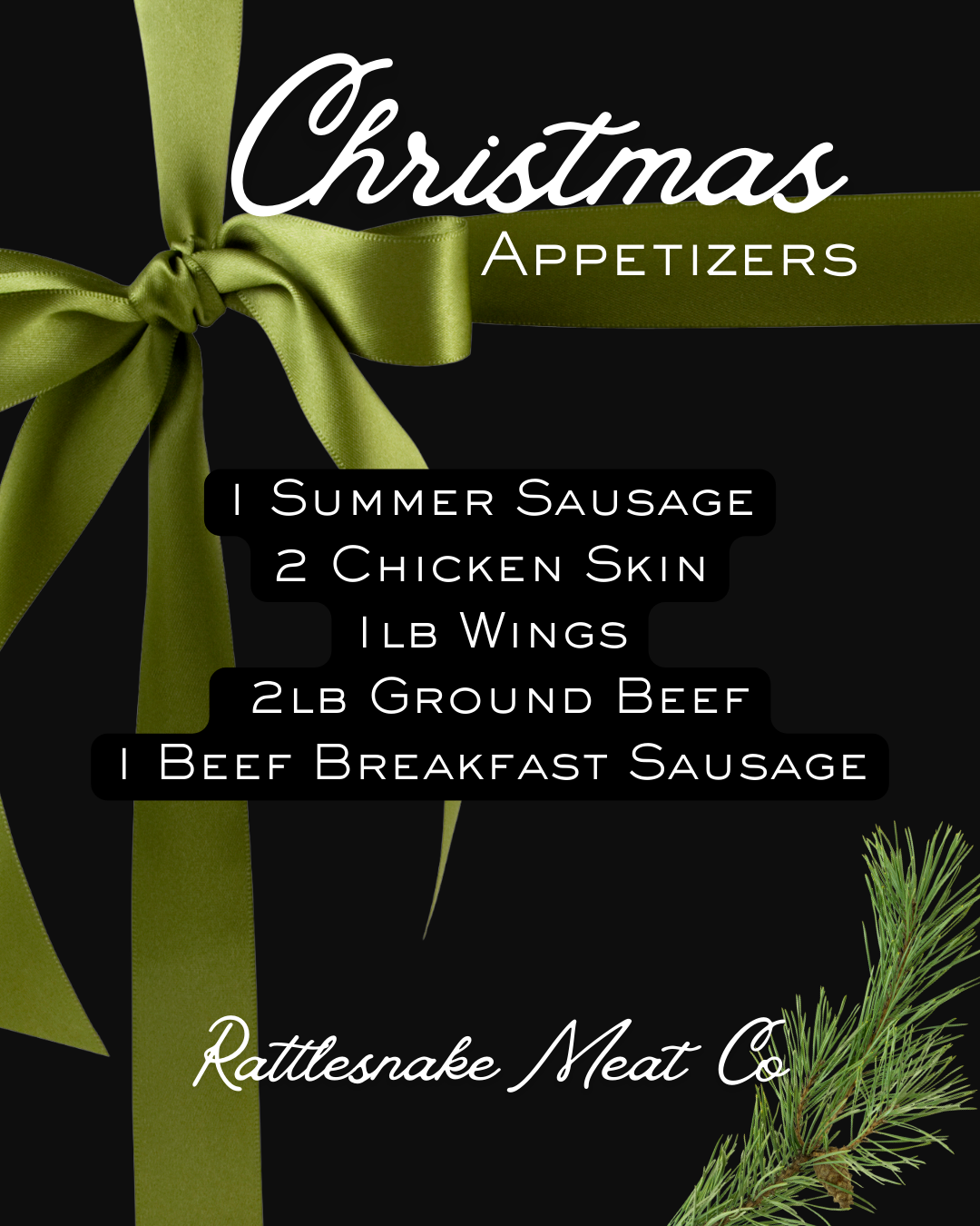 Christmas Appetizer Special