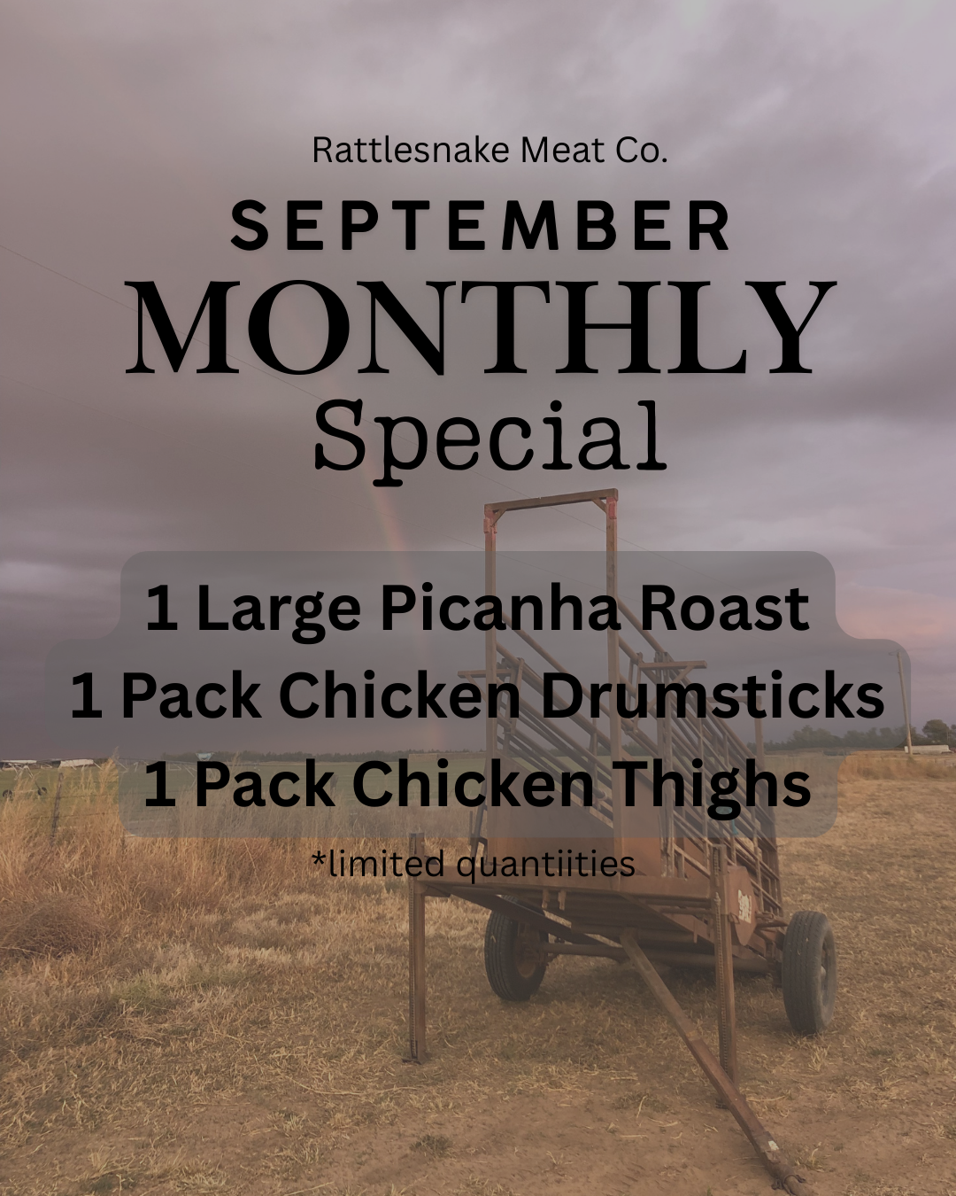 September Monthly Special