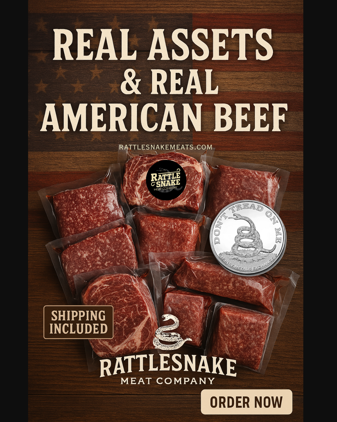 Half Beef & Silver