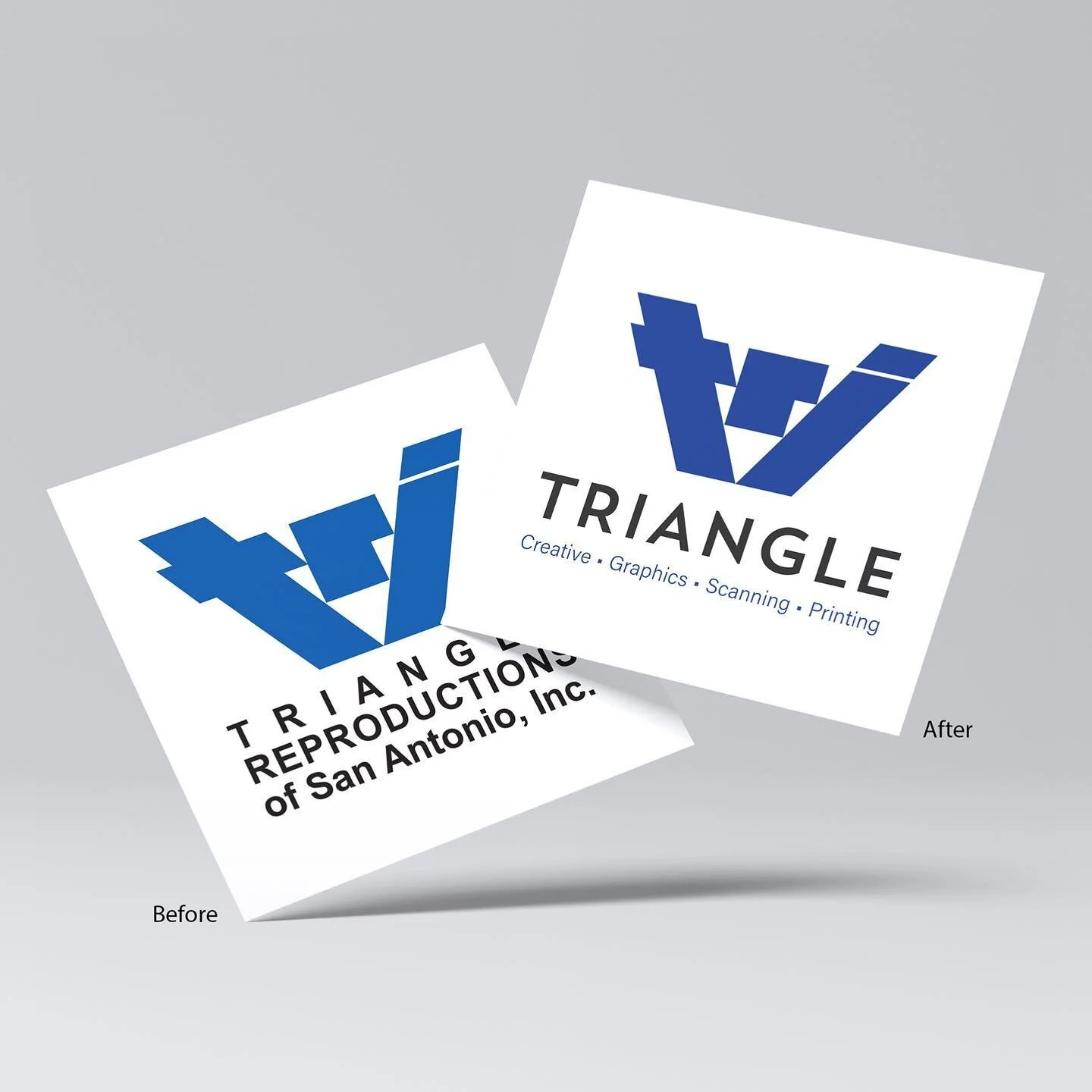 Core Creative Modernized Triangle's Logo