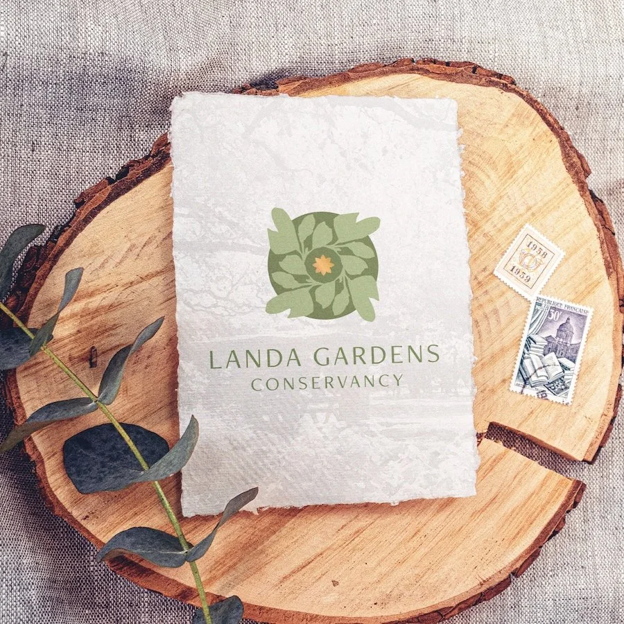 New Logo for Landa Gardens Conservancy!