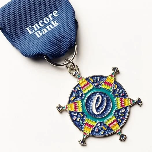 Fiesta Medal for Encore Bank gets the party started!