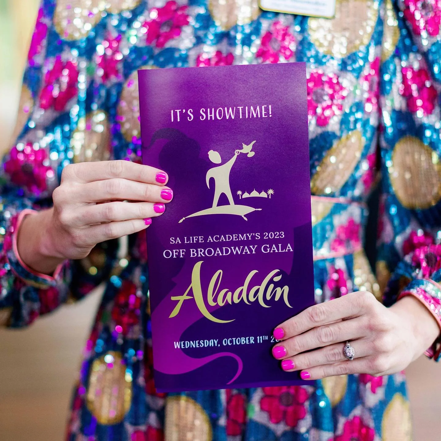 Aladdin themed Off Broadway Gala